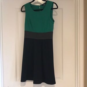 41hauthorn color block dress, size medium
